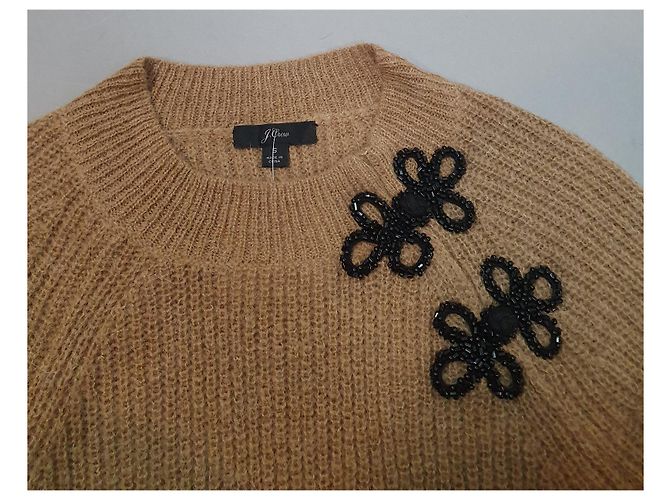 Jersey J.Crew de lana marrón Talla S Castaño - vista 4