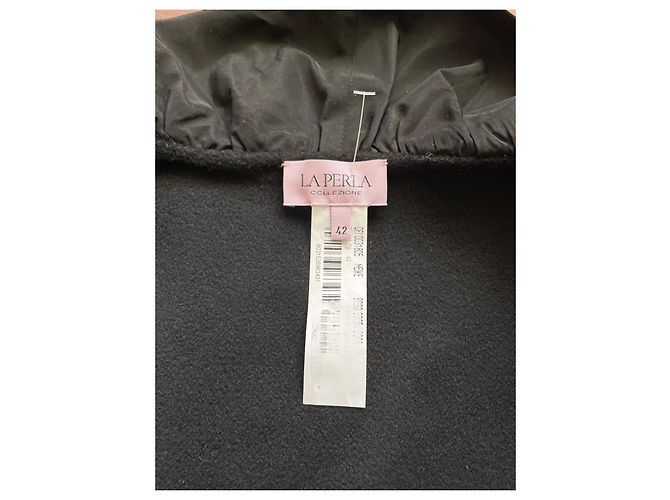 La Perla Collezione Wickelbolero Kaschmir schwarz - Ansicht 2