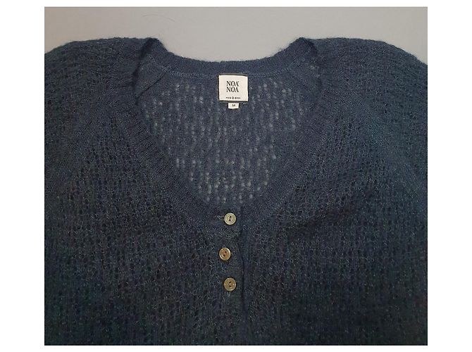 Abito Noa Noa verde in mohair e lana M - vista 5