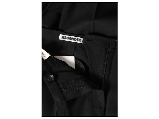 Calça preta Jil Sander de lã Preto - vista 3