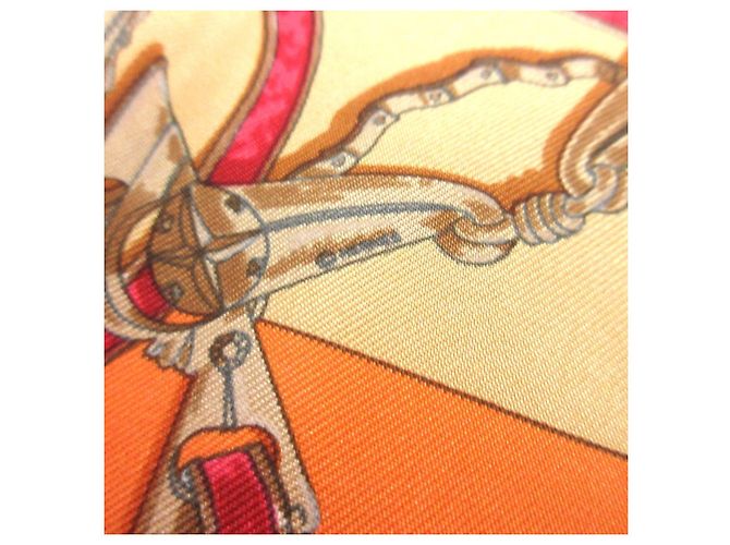 Hermès Lenço Hermes Laranja - vista 2
