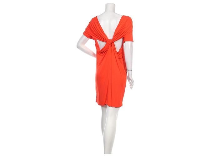 Acne Kleid orange aus Viscose - Ansicht 2