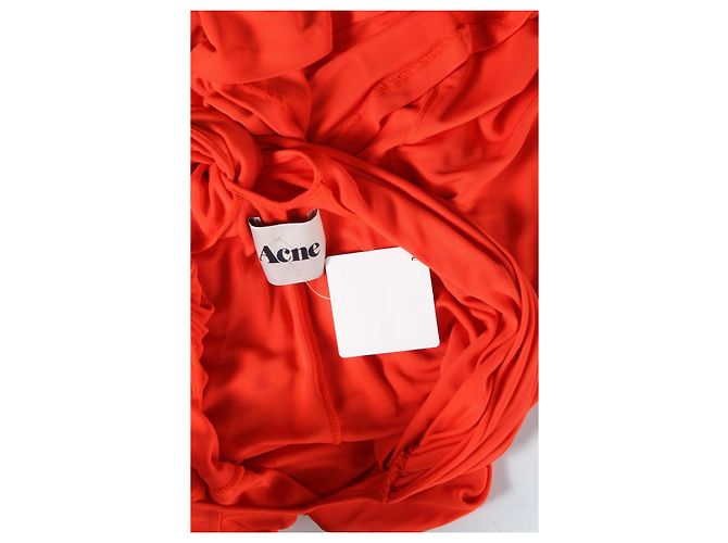 Acne Kleid orange aus Viscose - Ansicht 3