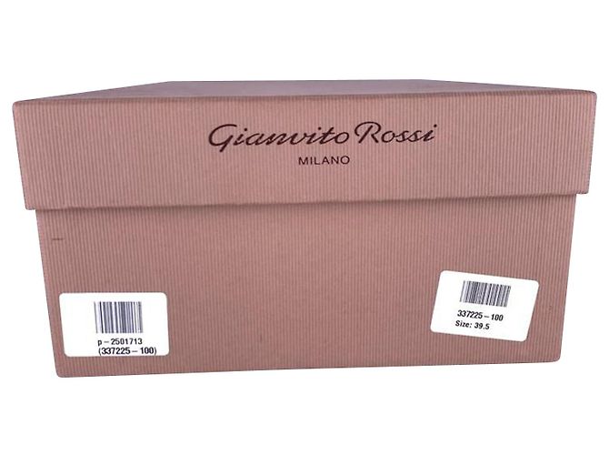 Gianvito Rossi Décolleté in Plexi Laser in Vernice Argento Metallico - vista 5
