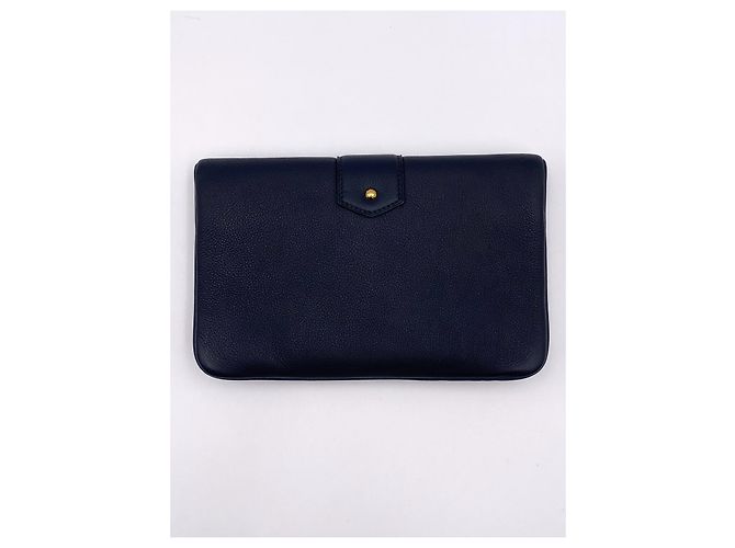 Clutch Slim Louis Vuitton Sofia Coppola blu Blu scuro - vista 10