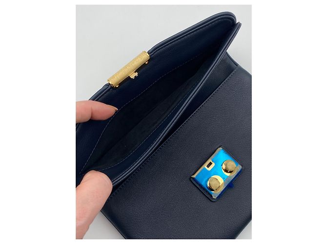 Clutch Slim Louis Vuitton Sofia Coppola blu Blu scuro - vista 4