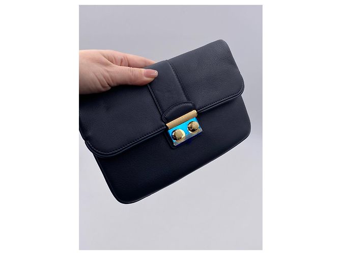 Clutch Slim Louis Vuitton Sofia Coppola blu Blu scuro - vista 8