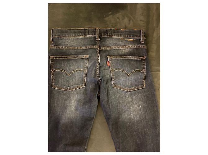 Jean Levi's en denim bleu marine garçon - vue 5