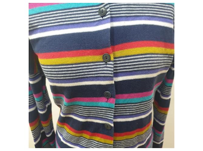 Missoni Mehrfarbiger Pullover-Cardigan Mehrfarben - Ansicht 6