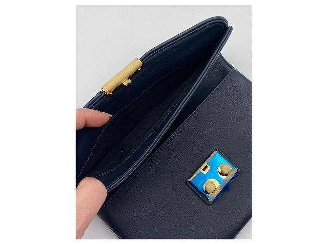 Clutch Slim Louis Vuitton Sofia Coppola blu Nuova Blu scuro - vista 6