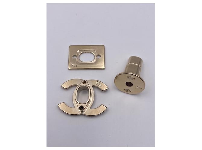 CHANEL chiusura originale CC turnlock Oro D'oro - vista 4