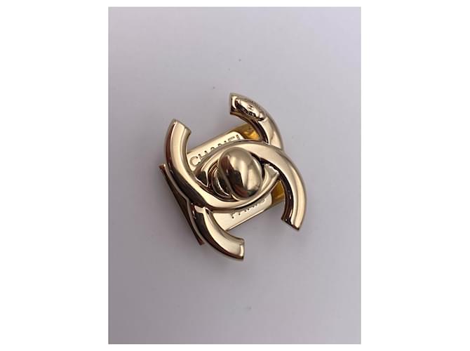 CHANEL chiusura originale CC turnlock Oro D'oro - vista 7