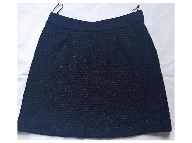 Cambon Minigonna Chanel Uniform blu navy - vista 2