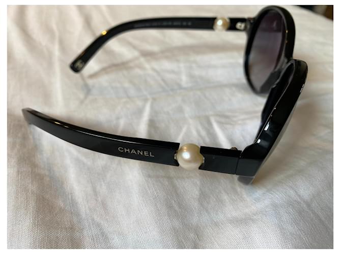 Chanel Occhiali da sole Nero - vista 2