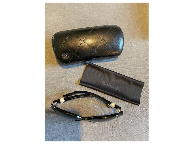 Chanel Occhiali da sole Nero - vista 5