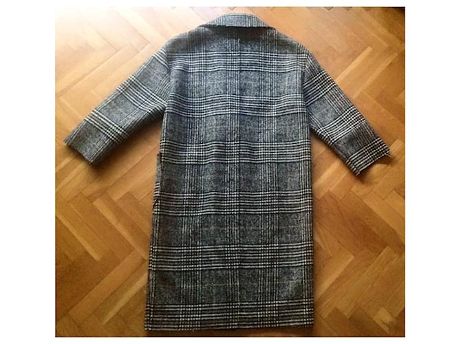 Impérial Abrigos, Ropa de calle Negro Gris Burdeos - vista 8