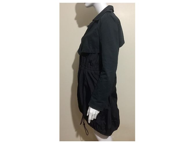 Parka/trench vintage Givenchy Nero - vista 2