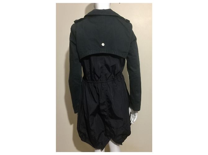 Parka/trench vintage Givenchy Nero - vista 3