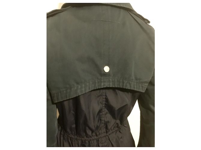 Parka/trench vintage Givenchy Nero - vista 8