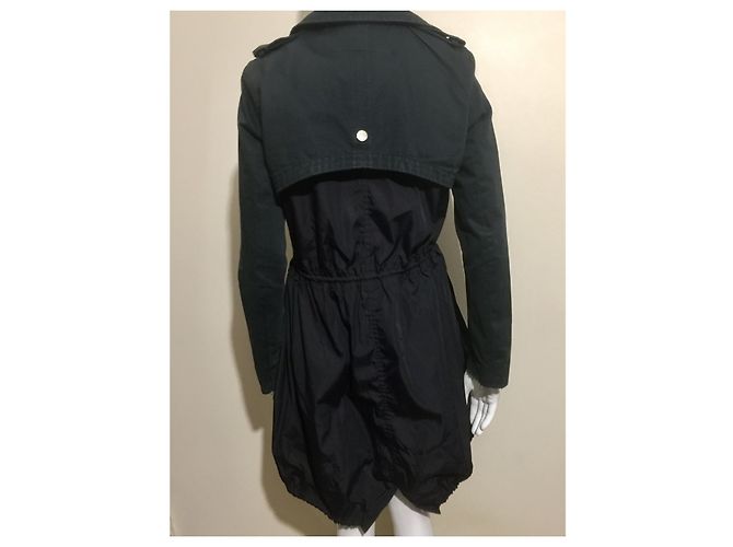 Parka/trench vintage Givenchy Nero - vista 9