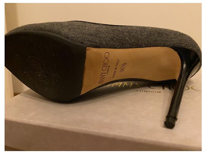 Jimmy Choo Esme Pumps Grau Stoff 36.5 - Ansicht 4