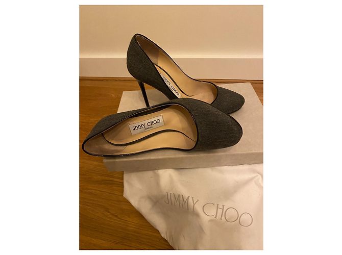 Jimmy Choo Esme Pumps Grau Stoff 36.5 - Ansicht 5