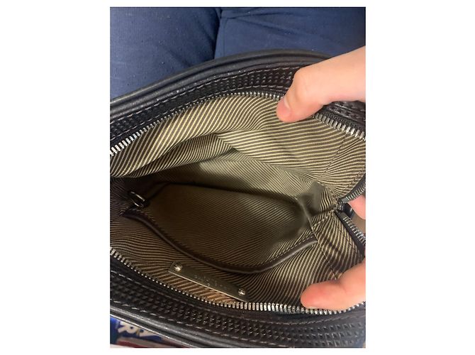 Louis Vuitton Trotteur MM Borsa a Tracolla Marrone Pelle - vista 5