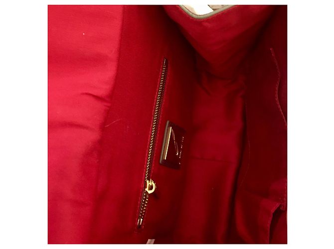 Brian Atwood Borsa a tracolla bordeaux con finiture in cavallino Porpora - vista 5