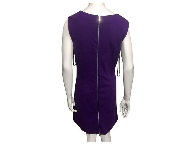 Diane Von Furstenberg Abito DvF viola Carpreena Porpora - vista 2
