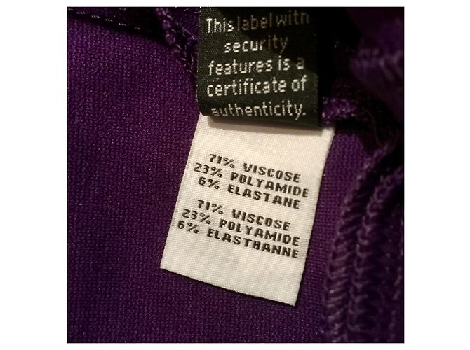 Diane Von Furstenberg Abito DvF viola Carpreena Porpora - vista 7