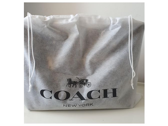 Borsa Tote Coach in Pelle Nera Nero - vista 2