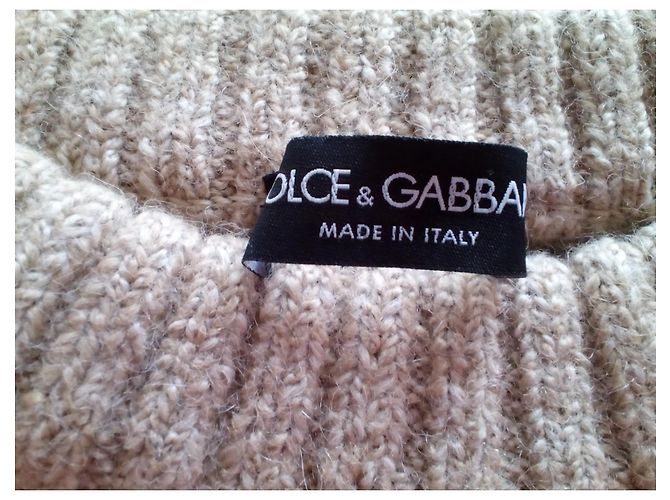 CÁRDIGAN DE PUNTO BEIGE DOLCE & GABBANA - vista 2