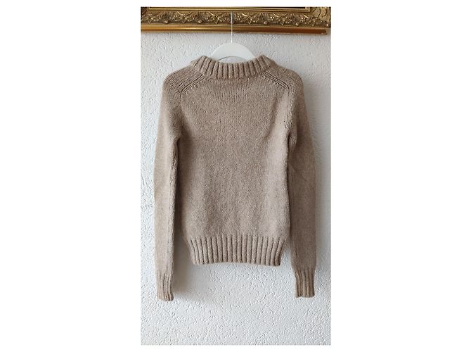 CÁRDIGAN DE PUNTO BEIGE DOLCE & GABBANA - vista 3