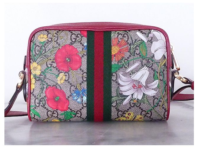 GUCCI Borsa Ophidia Fleuri - vista 2