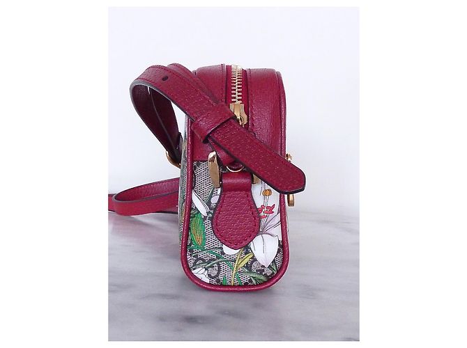 GUCCI Borsa Ophidia Fleuri - vista 3