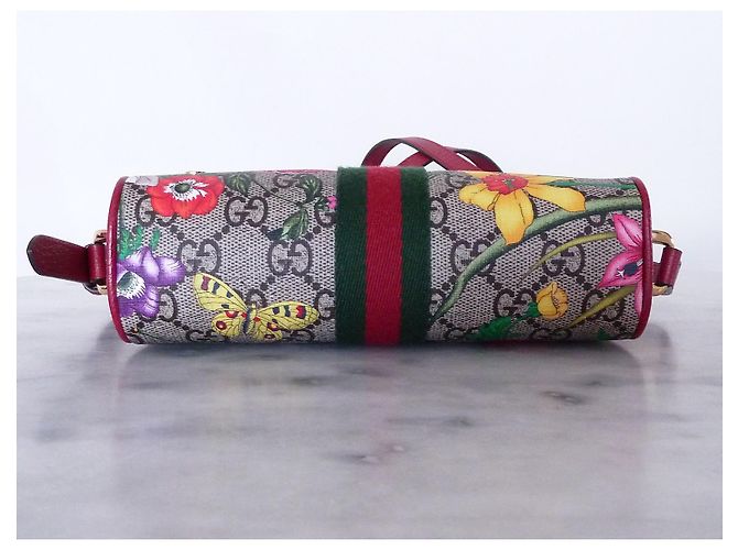 GUCCI Borsa Ophidia Fleuri - vista 4