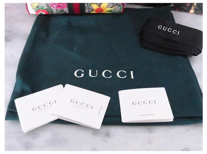 GUCCI Borsa Ophidia Fleuri - vista 9