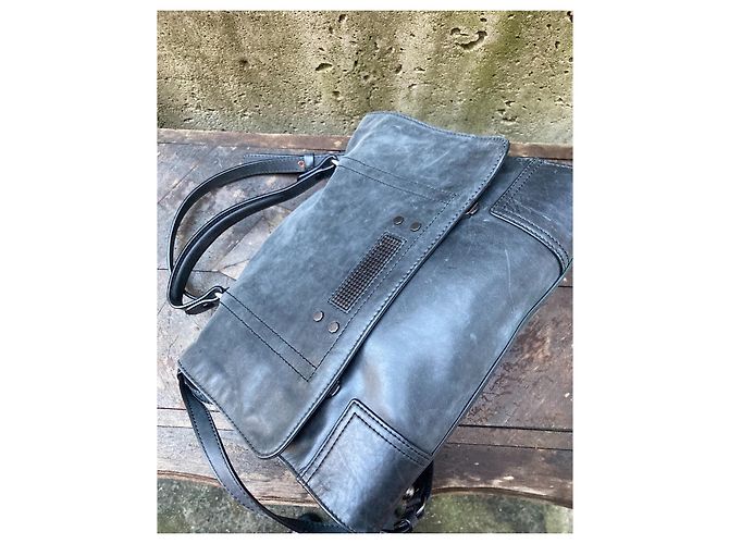 Clio Golbrenner Superbe sac Clio Goldbrenner Blu - vista 8
