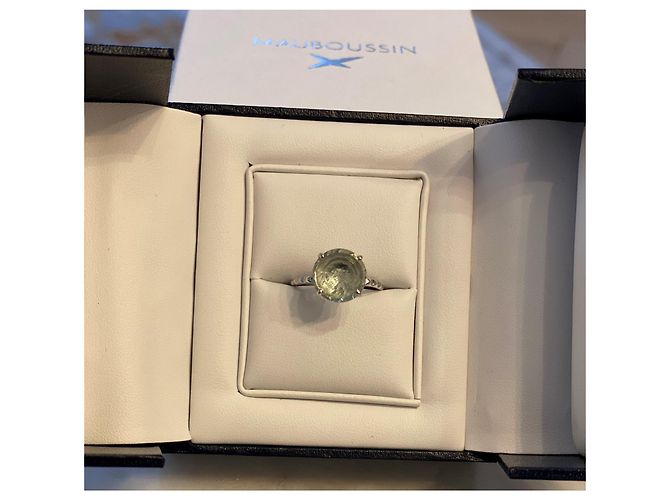 Mauboussin Arc-en-ciel d'Amour Ring Weißgold und grüner Amethyst Hellgrün - Ansicht 2