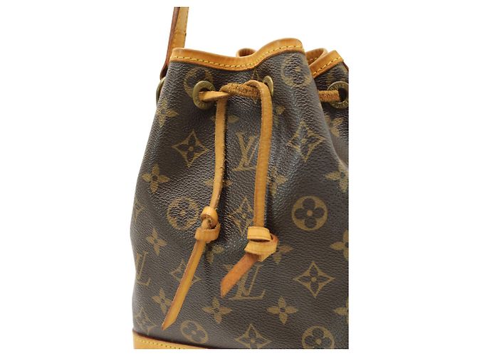 Louis Vuitton Borsa a tracolla Noe con monogramma vintage 1992 Anno Marrone - vista 10