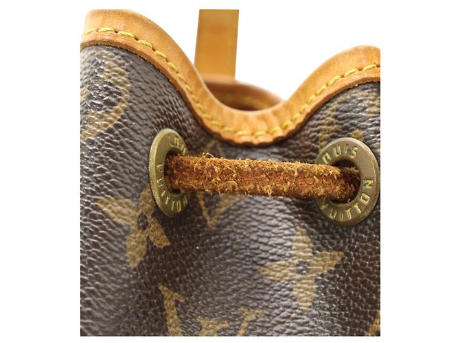 Louis Vuitton Borsa a tracolla Noe con monogramma vintage 1992 Anno Marrone - vista 11