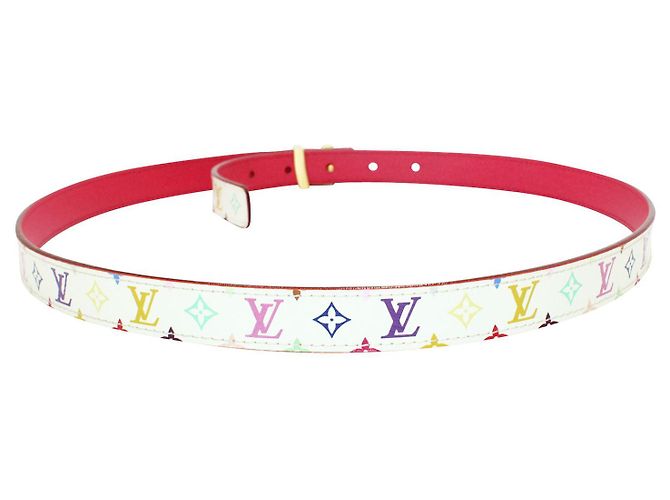 Louis Vuitton Vintage Limited Edition Takashi Murakami Gürtel - Ansicht 3
