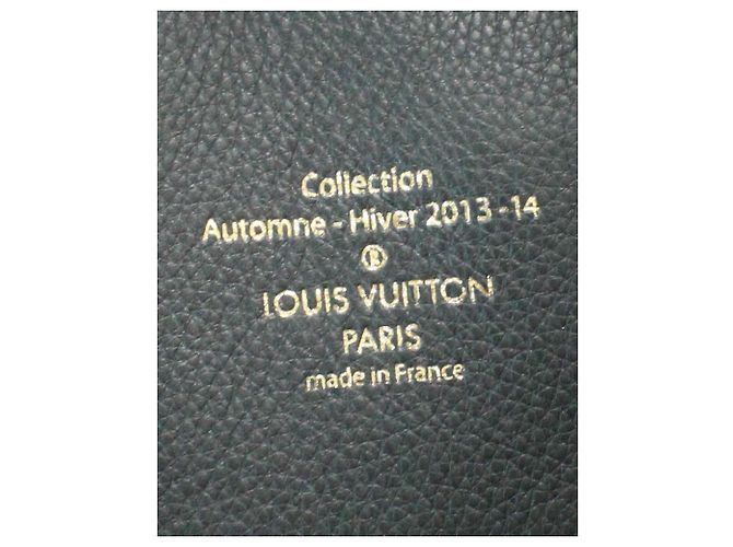 Louis Vuitton Tote Lockit de Piel Negra con Cadena Dorada Otoño / Invierno 2013 Negro - vista 8