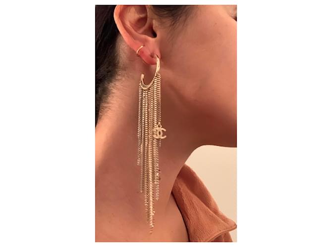 Chanel Aretes Dorado - vista 11