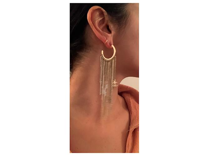 Chanel Aretes Dorado - vista 6