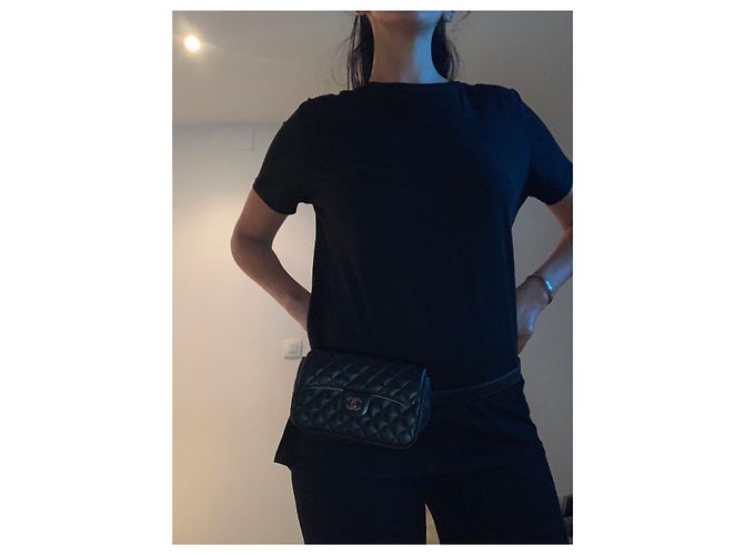 Chanel Pochette Nero - vista 5