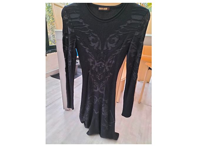 Roberto Cavalli Kleid Schwarz - Ansicht 2