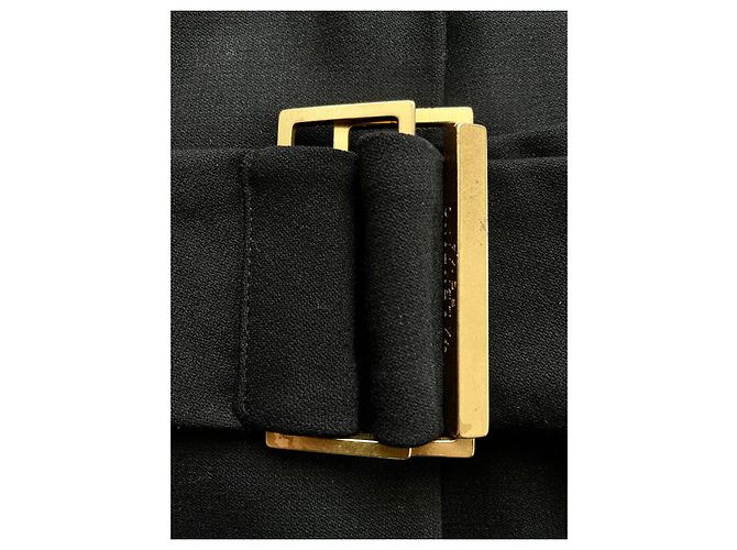Conjunto de calça e casaco Valentino preto de lã - vista 12