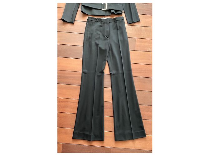 Conjunto de calça e casaco Valentino preto de lã - vista 5