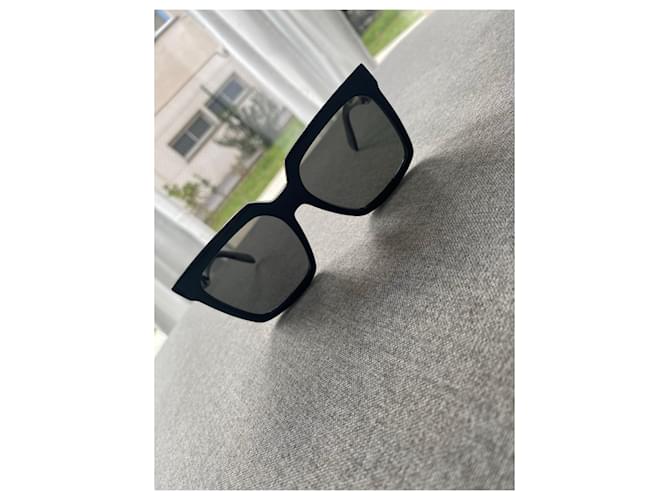 Céline Oversized Sonnenbrille Schwarz - Ansicht 2